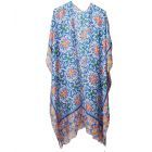 Luchtige 'Joy' kimono in blauw